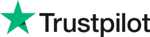 Logo of Trustpilot, a customer review platform that helps businesses build trust and gather feedback from their customers.