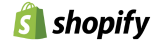 Shopify logo featuring a green shopping bag with the letter 'S', representing the e-commerce platform for online businesses.