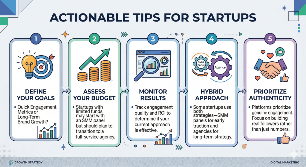 Actionable Tips for Startups