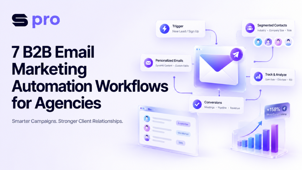 7 B2B Email Marketing Automation Workflows for Agencies – SMMPro
