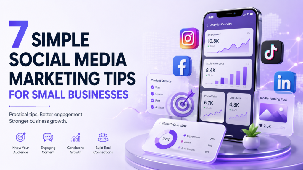 7 Simple Social Media Marketing Tips for Small Businesses
