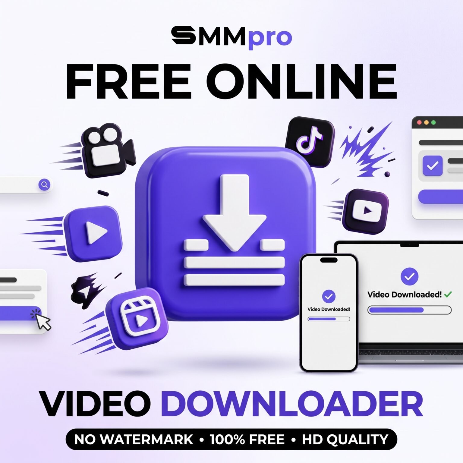 Free Video Downloader Online – SMMpro