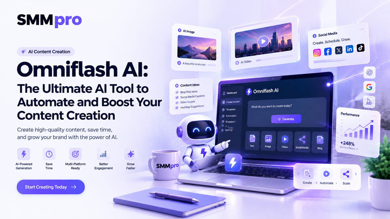 Omniflash AI – AI-Powered Content Creation and Automation Tool