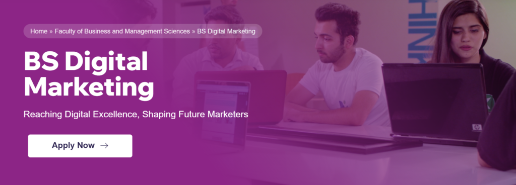3. Superior University – BS Digital Marketing (BSDM)