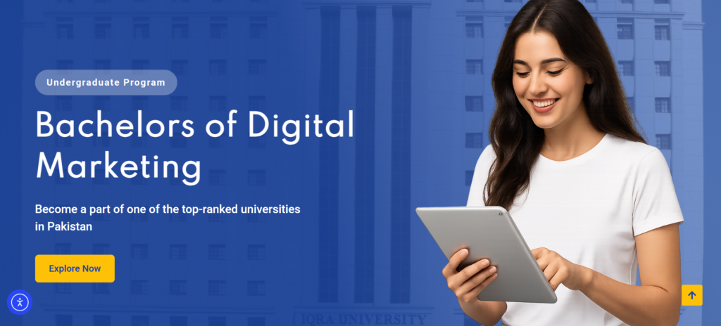 Iqra University – Bachelors of Digital Marketing